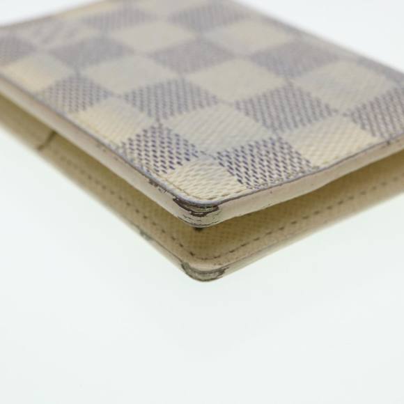 LOUIS VUITTON Damier Azur Organizer Dupoch Card Case N61727 LV Auth 38781 - Picture 14 of 16